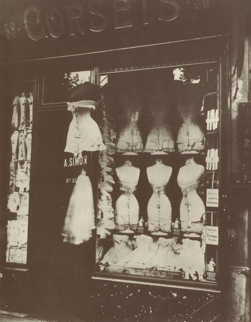 Atget, Eug�ne: Korsetts