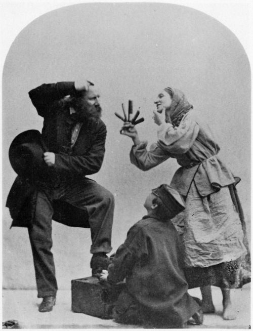 Rejlander, Oskar Gustav: Rejlander und die Zigeuner-Hausiererin