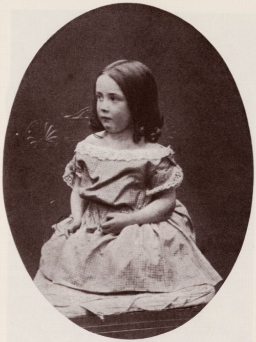 Carrol, Lewis: Alice Murdoch. Eines der fr�heren Portr�ts von Lewis Carroll