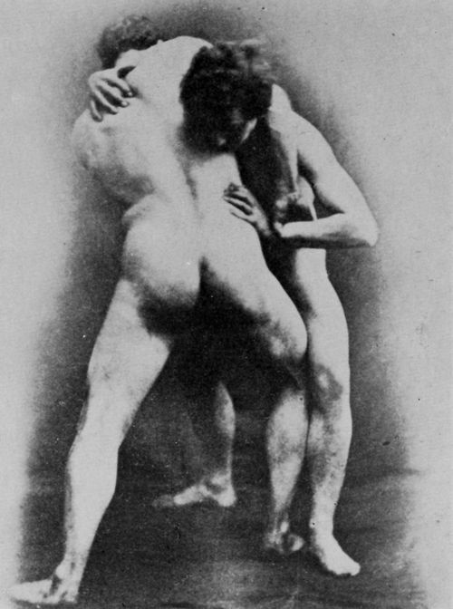 Rejlander, Oskar Gustav: Ringkampfstudie