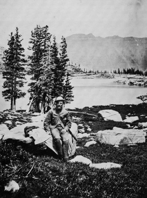 O'Sullivan, Timothy H.: Clarence King in den Mintha Bergen