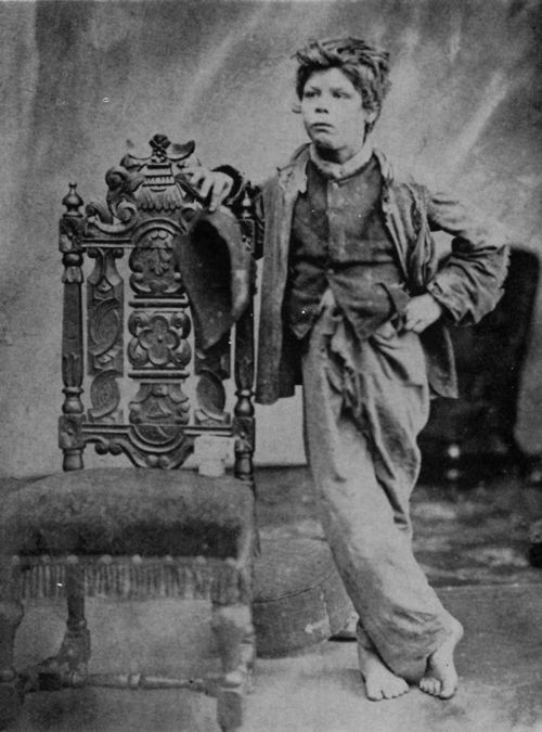 Rejlander, Oskar Gustav: Ein Schuljunge in Lumpen