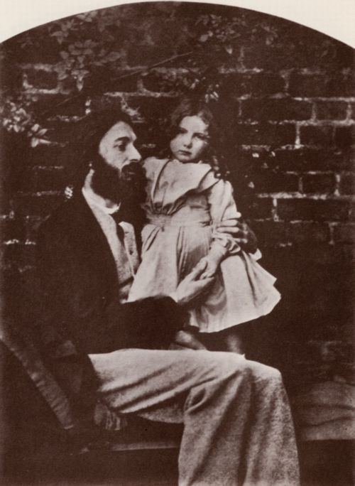 Carrol, Lewis: Arthur Hughes, der K�nstler, und seine Tochter Agnes