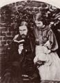 Carrol, Lewis: George MacDonald, Romanautor und Dichter, mit seiner �ltesten Tochter, Lily