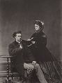 Albert, Joseph: K�nig Ludwig II. und seine Verlobte, Prinzessin Sophie, Herzogin in Bayern