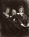 Cameron, Julia Margaret: Alfred Lord Tennyson und seine zwei S�hne, Lionel und Hallam