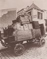 Atget, Eug�ne: W�gen, Gep�ckwagen der Staatseisenbahn