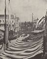 Albert, Joseph: M�nchen, Ludwigstra�e  »Siegeseinzug« der bayerischen Truppen am 16. Juli 1871