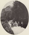 Albert, Joseph: »Hirschtransport«  Einbringen der Jagdbeute bei Hohenschwangau
