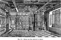 Fig. 138. Zimmer aus dem Seidenhof in Z�rich.