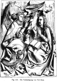 Fig. 123. Die Verk�ndigung von Veit Stoss.