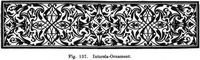 Fig. 137. Intarsia-Ornament. 