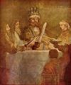 Rembrandt Harmensz. van Rijn: Die Verschw�rung der Bataver, Detail