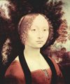 Leonardo da Vinci: Portr�t einer Edeldame (Ginevra Benci)