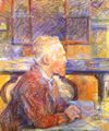 Toulouse-Lautrec, Henri de: Portr�t des Vincent van Gogh