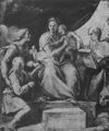 Raffael: Madonna mit dem Fisch, Studie