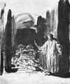 Rembrandt Harmensz. van Rijn: Samuel bei Eli in der Nacht