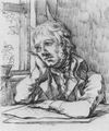 Friedrich, Caspar David: Selbstbildnis mit aufgest�tztem Arm