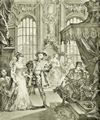 Hogarth, William: Heinrich VIII. und Anne Boleyn