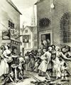 Hogarth, William: Folge »Die vier Tageszeiten«, Mittag