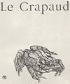 Toulouse-Lautrec, Henri de: Illustration zu Jules Renards »Histoires naturelles«, Die Kr�te