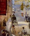 Manet, Edouard: Stra�enarbeiter, Rue de Bernes, Detail