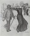 Steinlen, Theophile Alexandre: Gil Blas, Titel nicht zuzuordnen