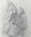 Ancher, Anna: Drei Frauen, in einer D�ne sitzend
