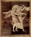 F�ssli, Johann Heinrich: Aphrodite f�hrt Paris zum Duell mit Menelaos
