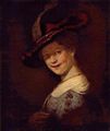 Rembrandt Harmensz. van Rijn: Portr�t der Saskia van Uijlenburgh als junges M�dchen
