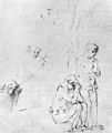 Rembrandt Harmensz. van Rijn: Adam und Eva nach dem S�ndenfall