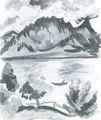 Macke, August: Stockhornkette am Thuner See