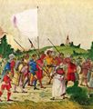 Altdorfer, Albrecht: Triumphzug Kaiser Maximilians, Szene: Der Tross, Detail