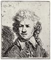 Rembrandt Harmensz. van Rijn: Selbstportr�t