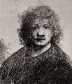 Rembrandt Harmensz. van Rijn: Selbstportr�t mit der breiten Nase
