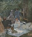 Monet, Claude: Das Fr�hst�ck im Freien, Mittelteil