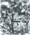 Macke, August: Der Weg am Wasser