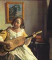 Vermeer van Delft, Jan: Die Gitarrenspielerin