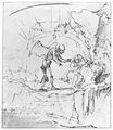 Rembrandt Harmensz. van Rijn: Versuchung Christi durch den Teufel
