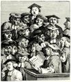 Hogarth, William: Gelehrte bei einer Vorlesung