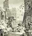 Hogarth, William: Folge »Bierstra�e und Branntweingasse«, Bierstra�e