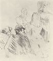 Toulouse-Lautrec, Henri de: Huldigung f�r Moli�re im Th��tre Antoine