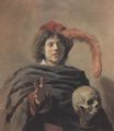 Hals, Frans: Junger Mann mit Totenkopf (Vanitas)