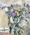 Corinth, Lovis: Chrysanthemen und Kalla