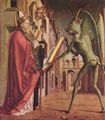 Pacher, Michael: Kirchenv�teraltar: Hl. Wolfgang und der Teufel
