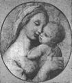 Raffael: Madonna Tempi, Studie