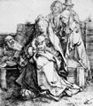 D�rer, Albrecht: Die Heilige Familie mit den Heiligen Johannes, Magdalena und Nicodemus