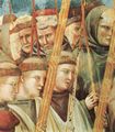 Giotto di Bondone: Fresken in der Kirche San Francesco in Assisi, Szene: Das Begr�bnis des Hl. Franziskus, Detail