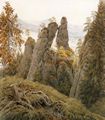 Friedrich, Caspar David: Das Tor auf dem Neurathen