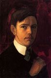 Macke, August: Selbstportr�t